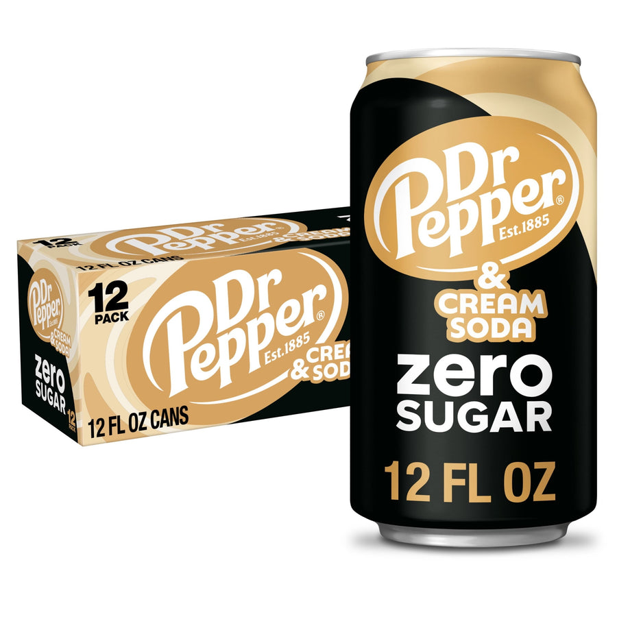 Dr Pepper & Cream Soda Zero Sugar V1