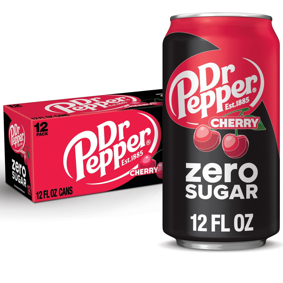 Dr Pepper Cherry Zero Sugar Soda L0